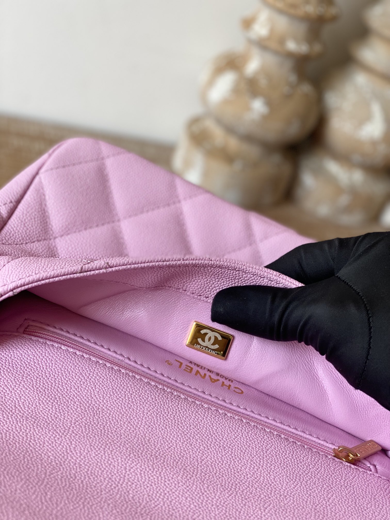 Ch@nel Flap Bag-19*24*9CM