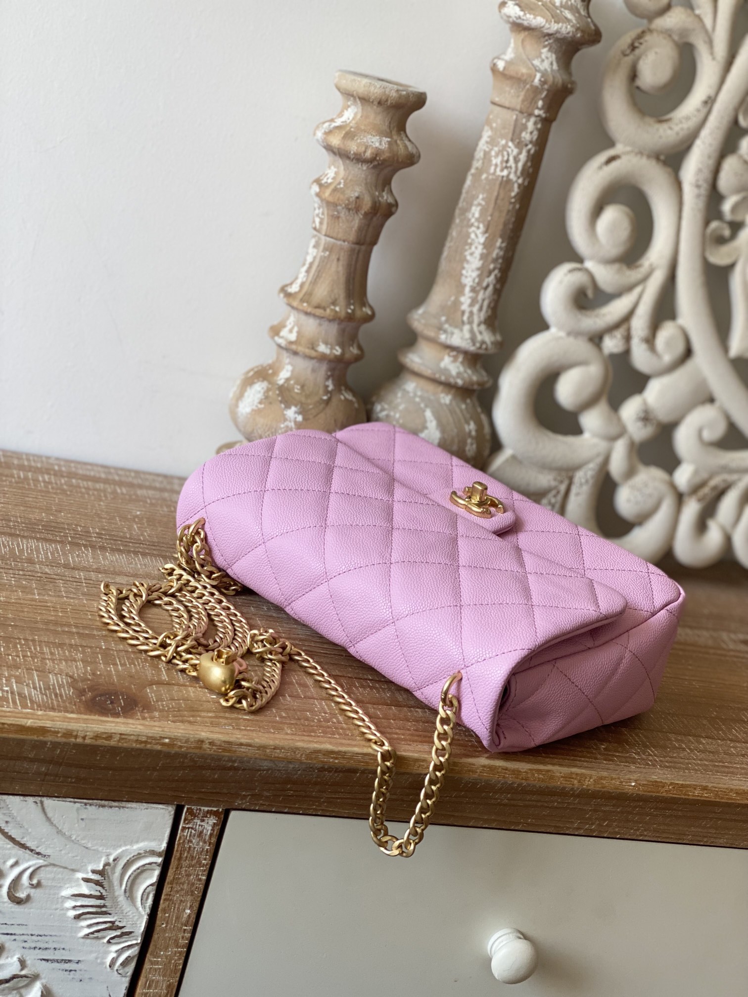 Ch@nel Flap Bag-19*24*9CM