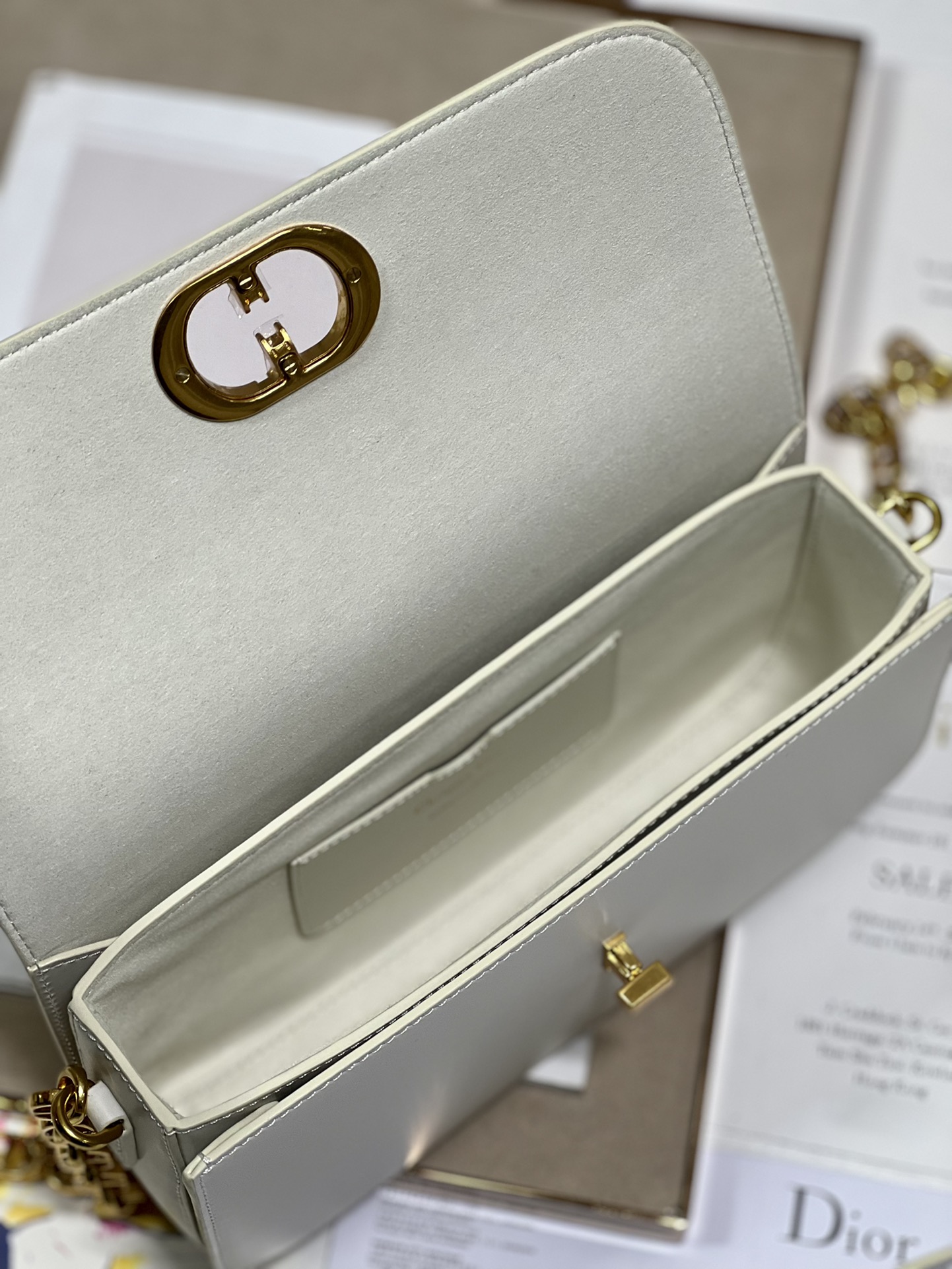 Di0r 30 Montaigne Avenue Bag-22.5×12.5×6.5CM