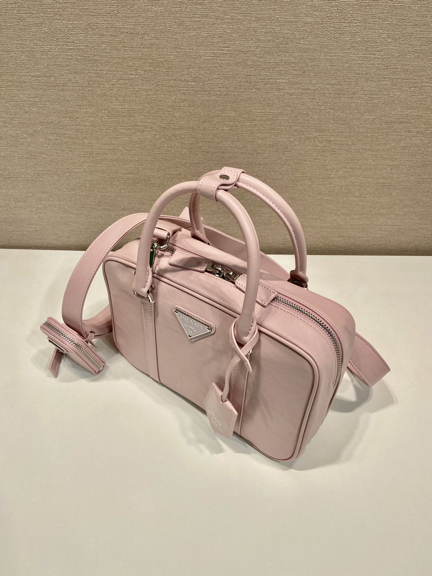 Pra*a 1bb092 boston tote-24*15.5*7cm