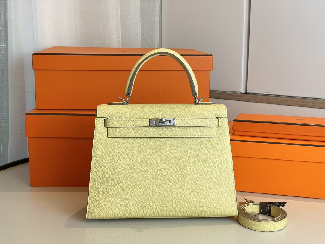 H**mes kelly 25cm-swiftleather