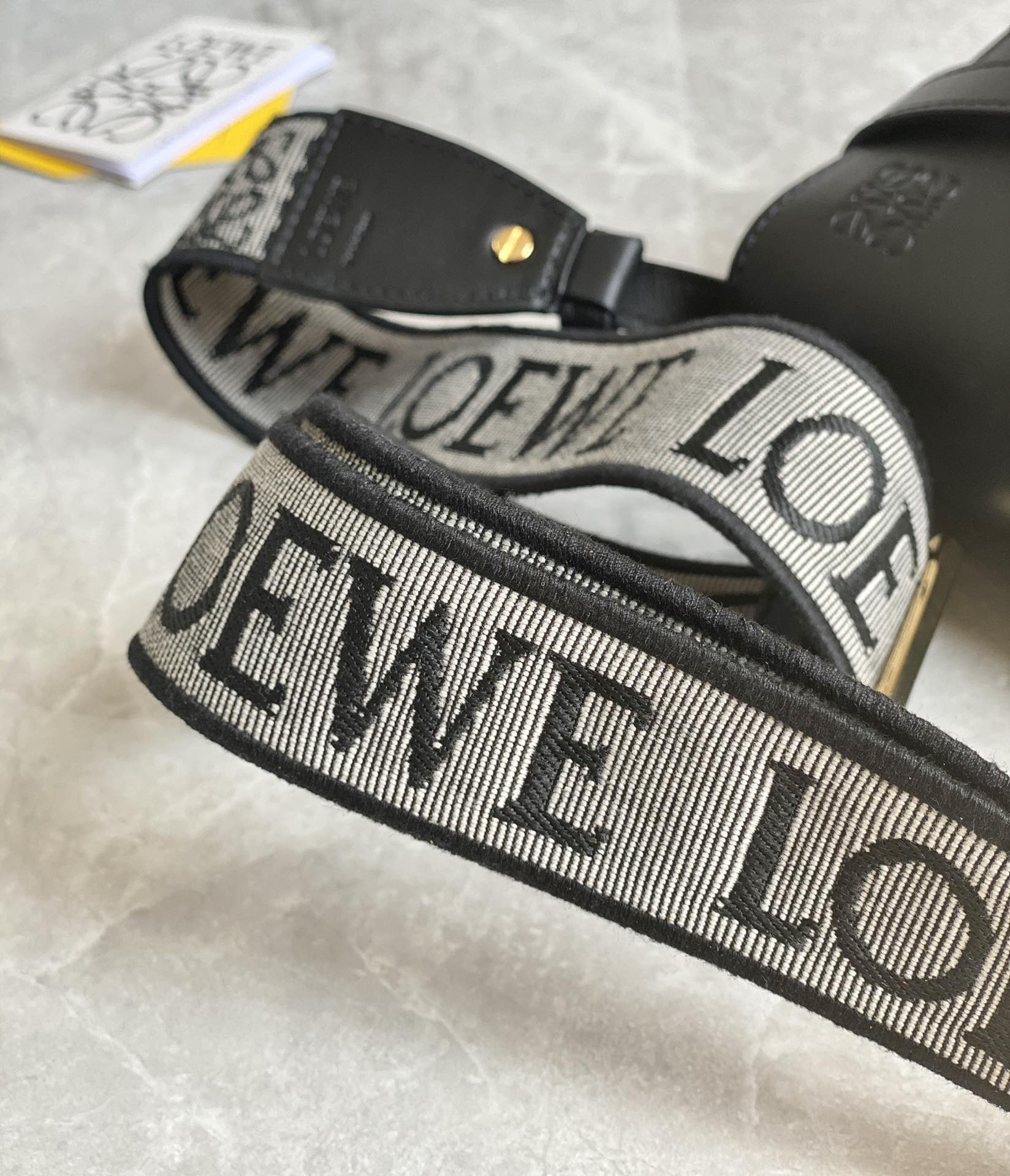 L0ew* mini gate dual bag-21*12.5*9cm