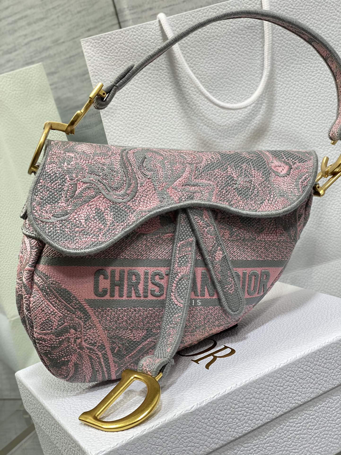 D*or saddle bag-25.5×6.5×20cm