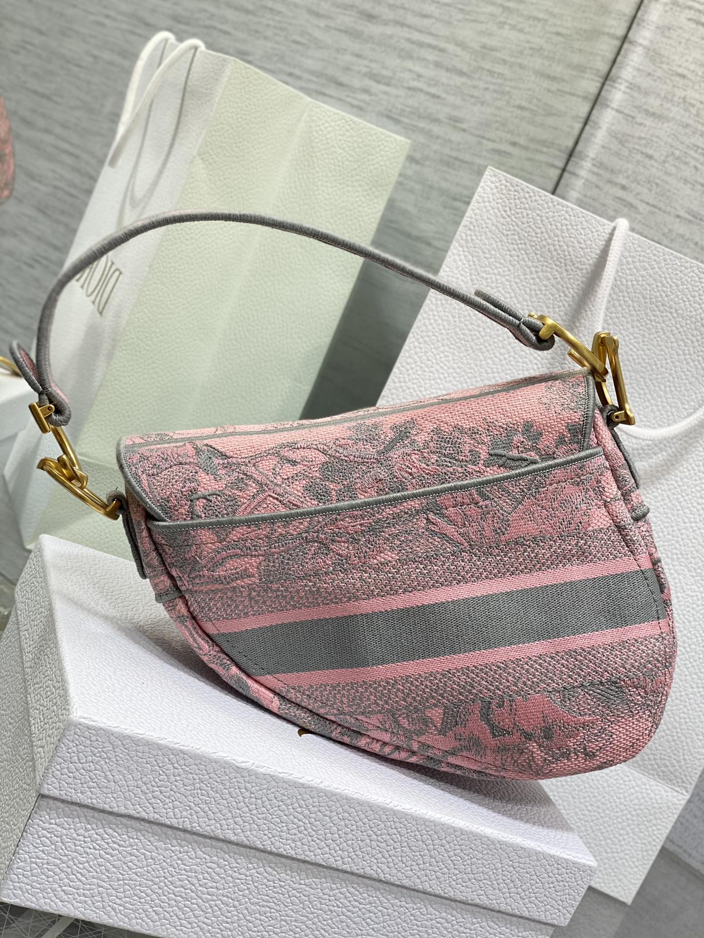 D*or saddle bag-25.5×6.5×20cm