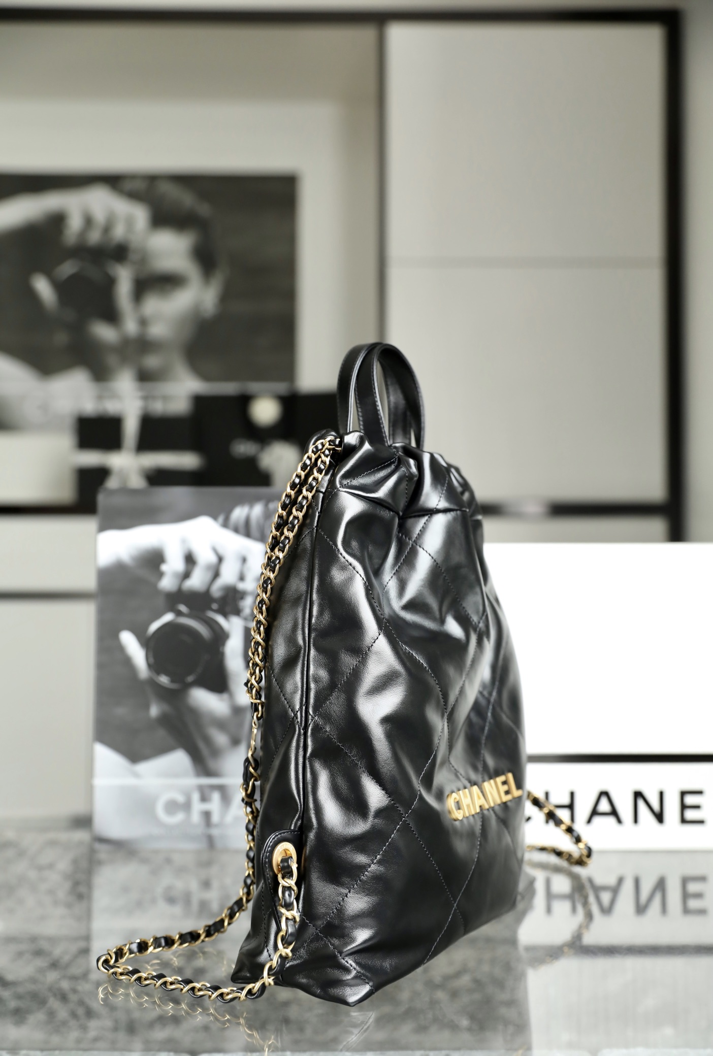 Ch@nel Backpack-29*34*10.5CM