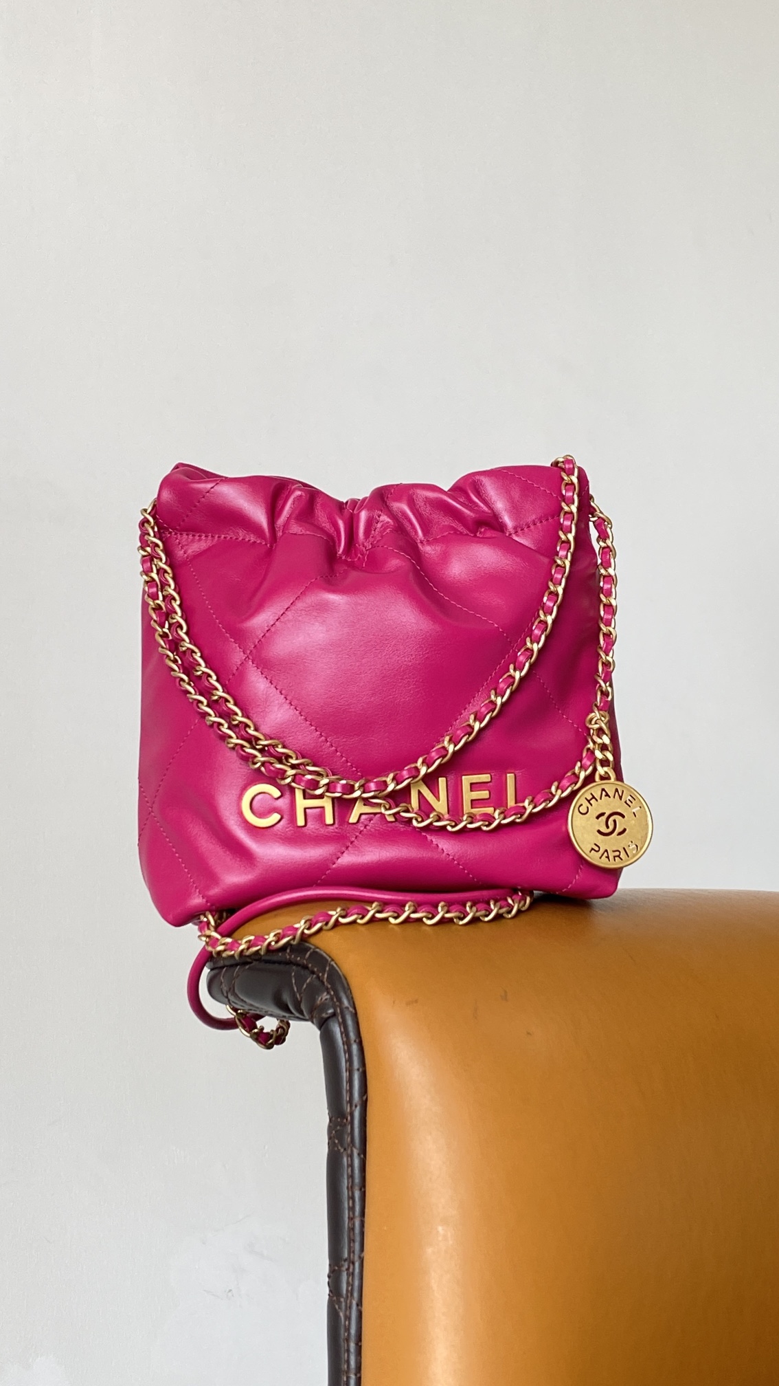 Ch@nel Mini 2024SS Handbags-19*20*6CM