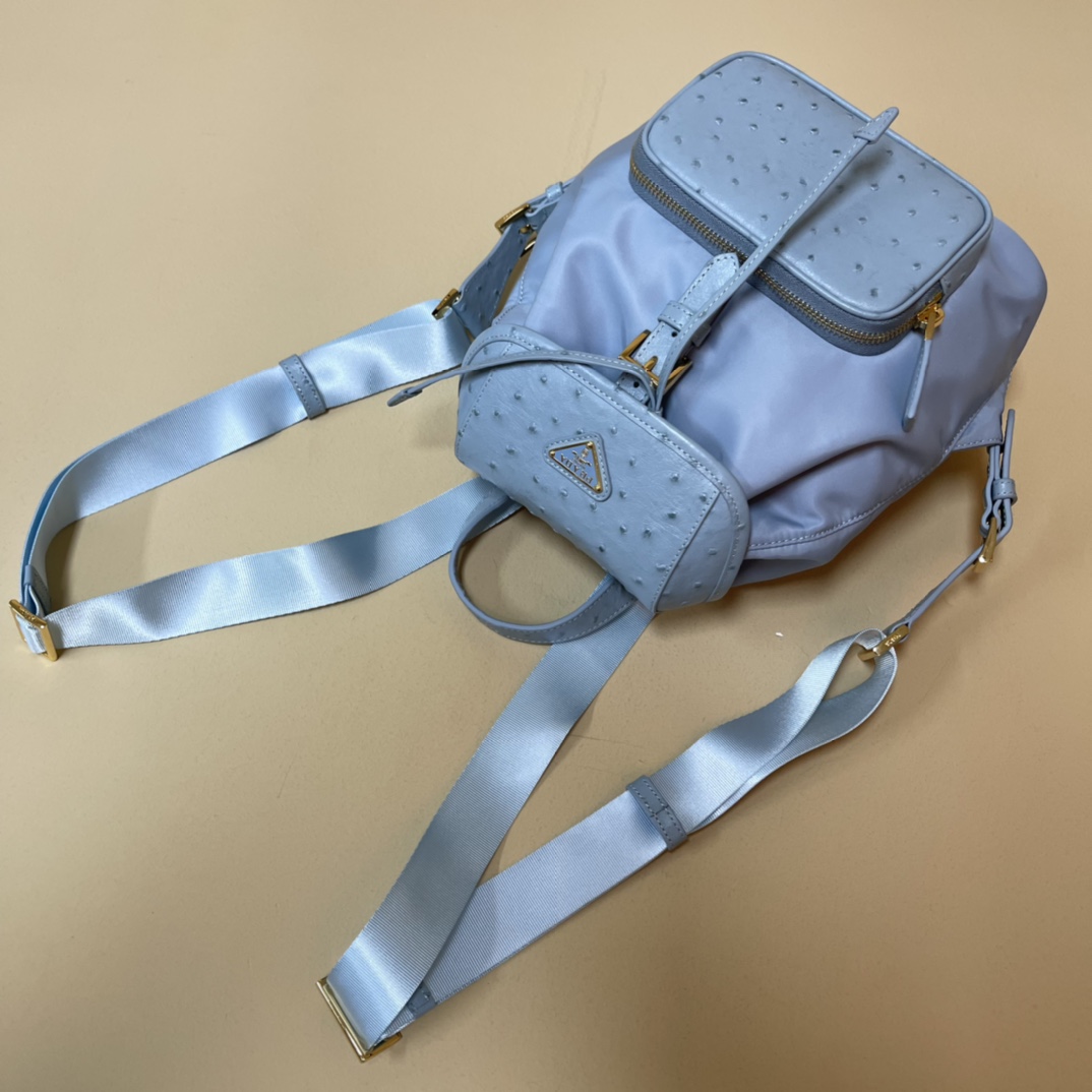 Pra*a backpack 1bz074 -20.5×25×11.5cm