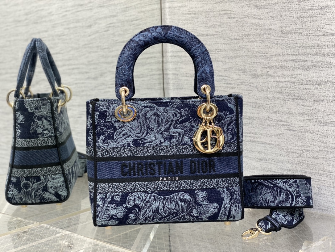 lady D*or handle bag-24cm
