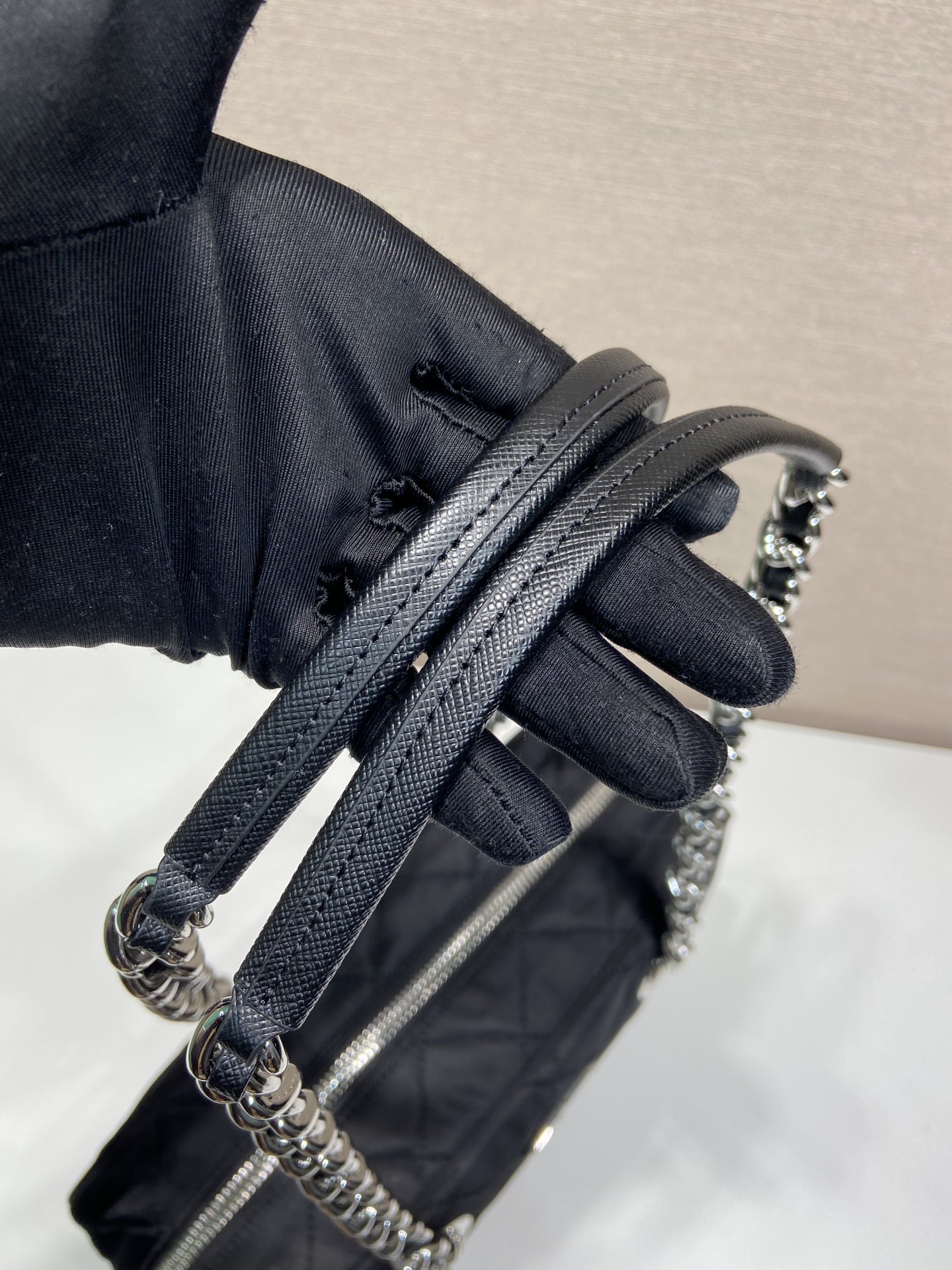 Pra*a 1bd641 vintage camera bag-31*21*11cm