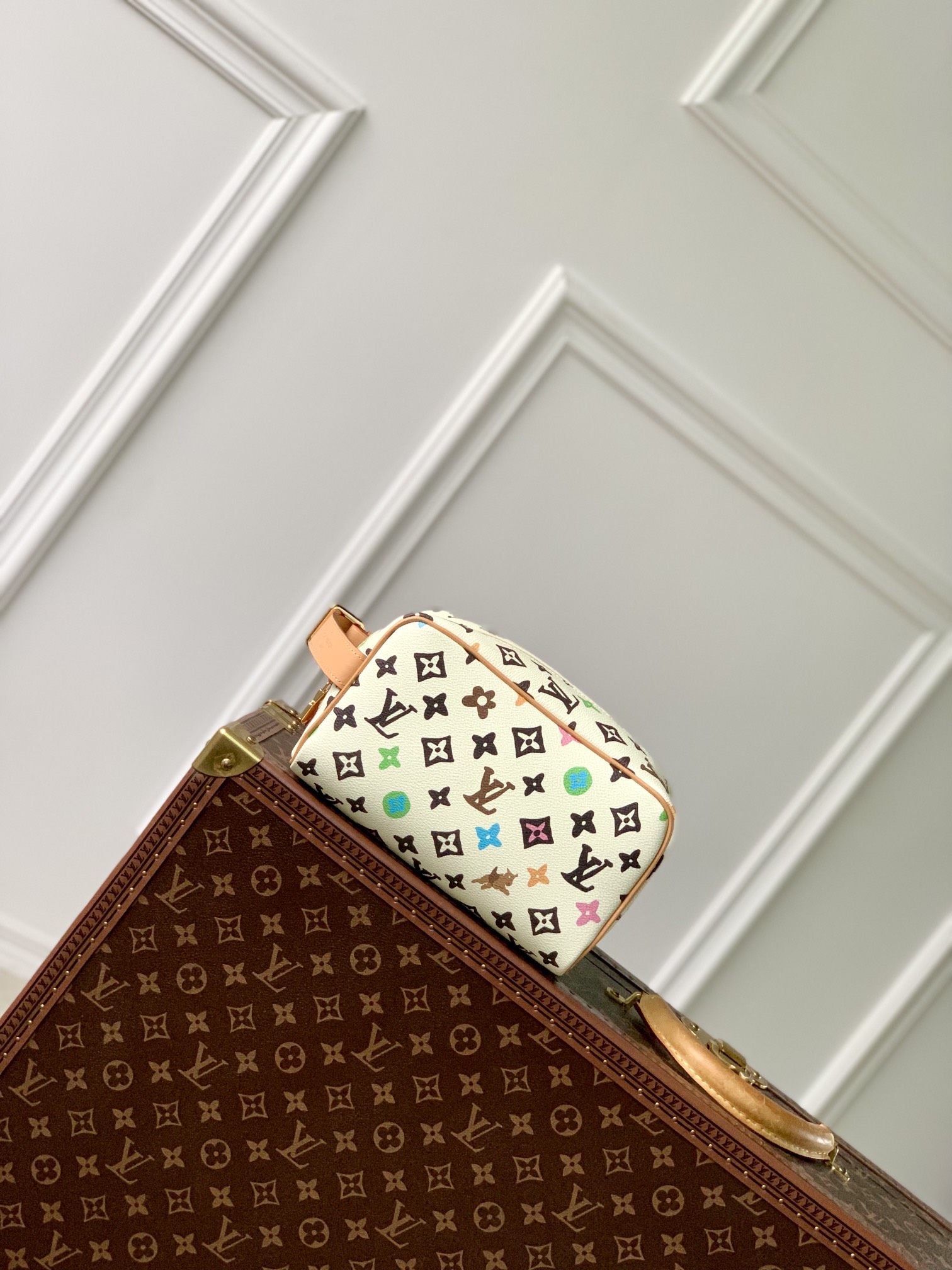 l0*is V*t0n monogram craggy pouch-23*13*12cm