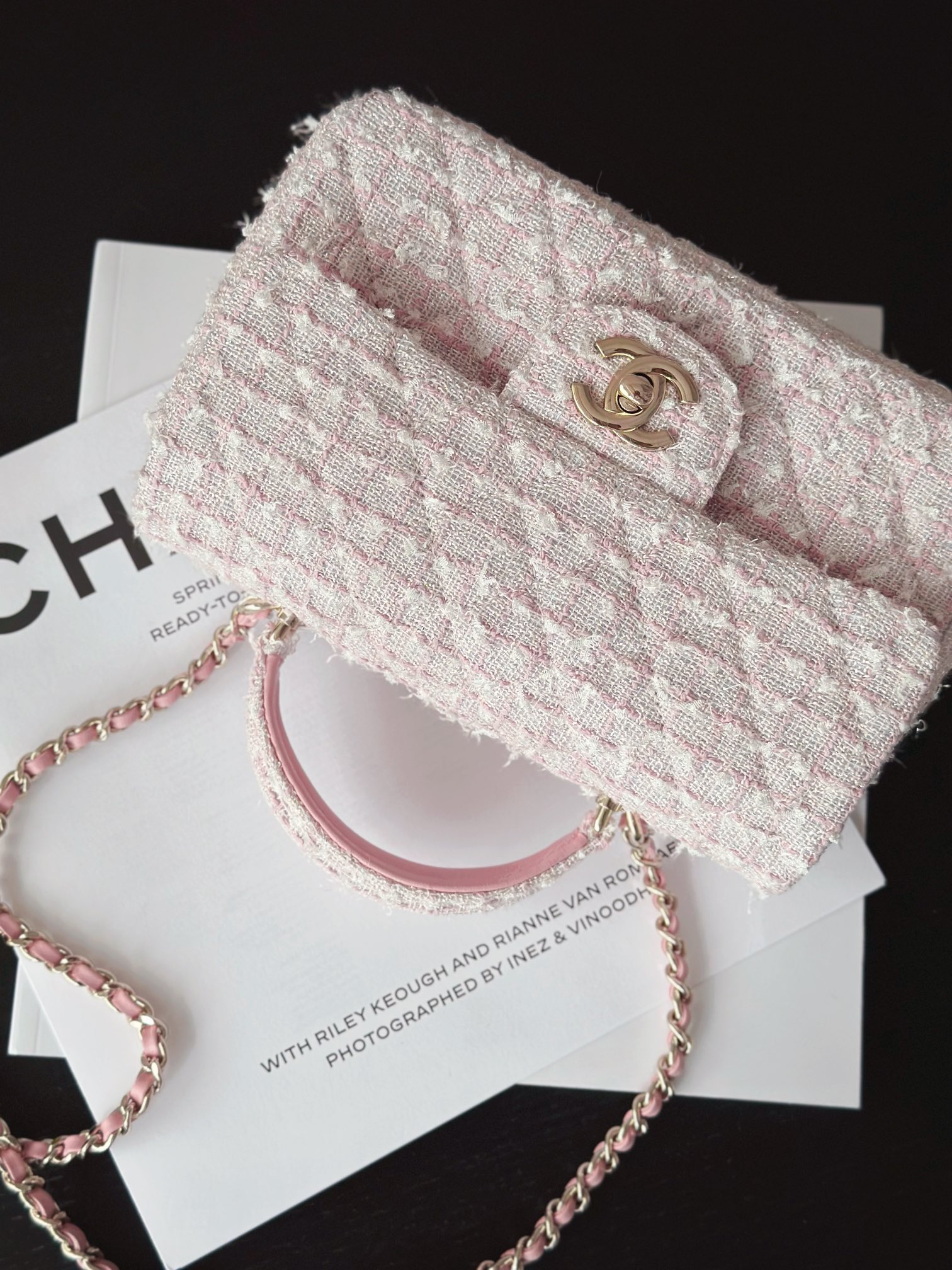 Ch@Nel Flap Bag-20*12*6CM