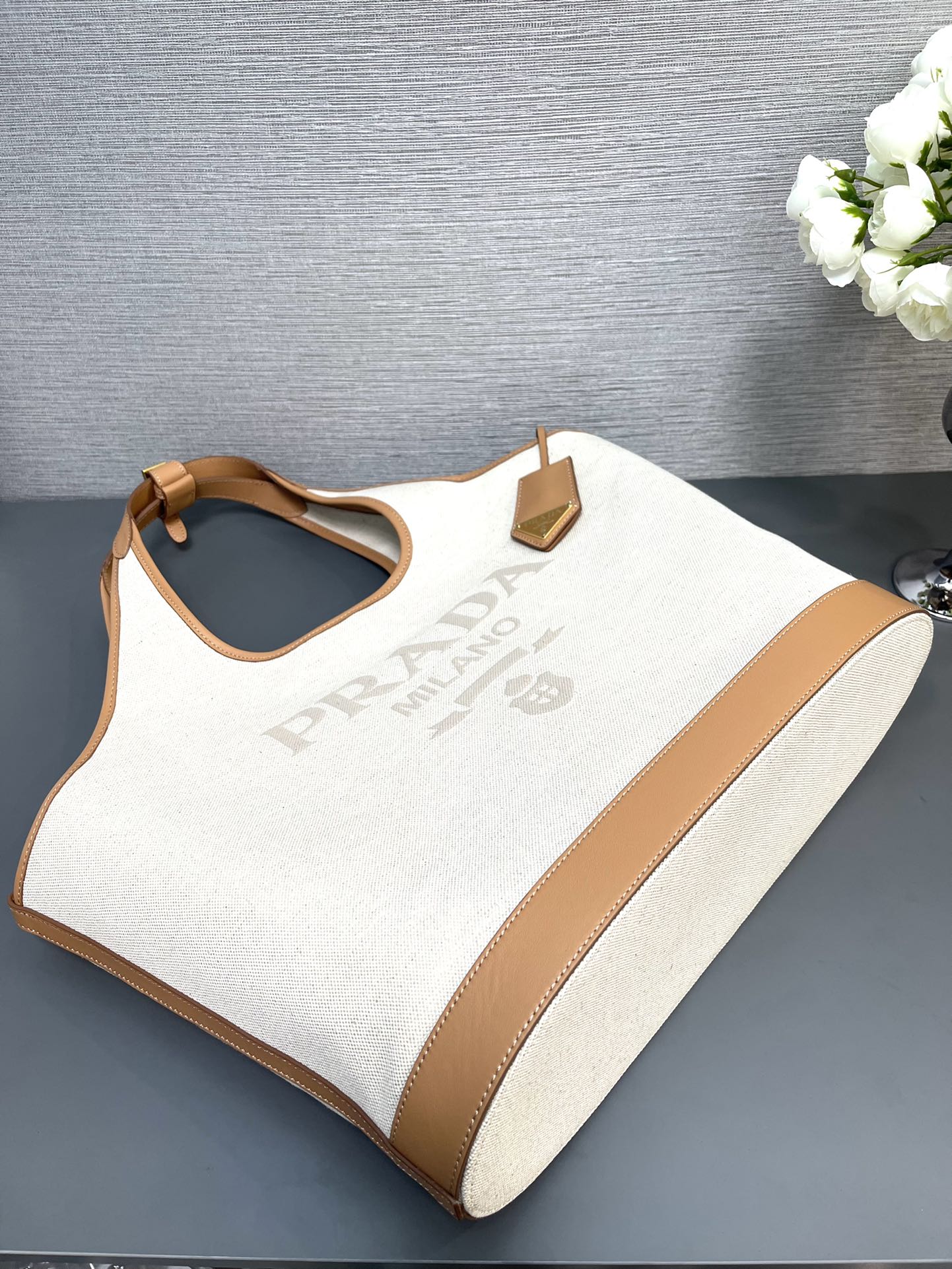 Pra*a 1bg472 tote bag-37.5Ｘ30Ｘ13cm