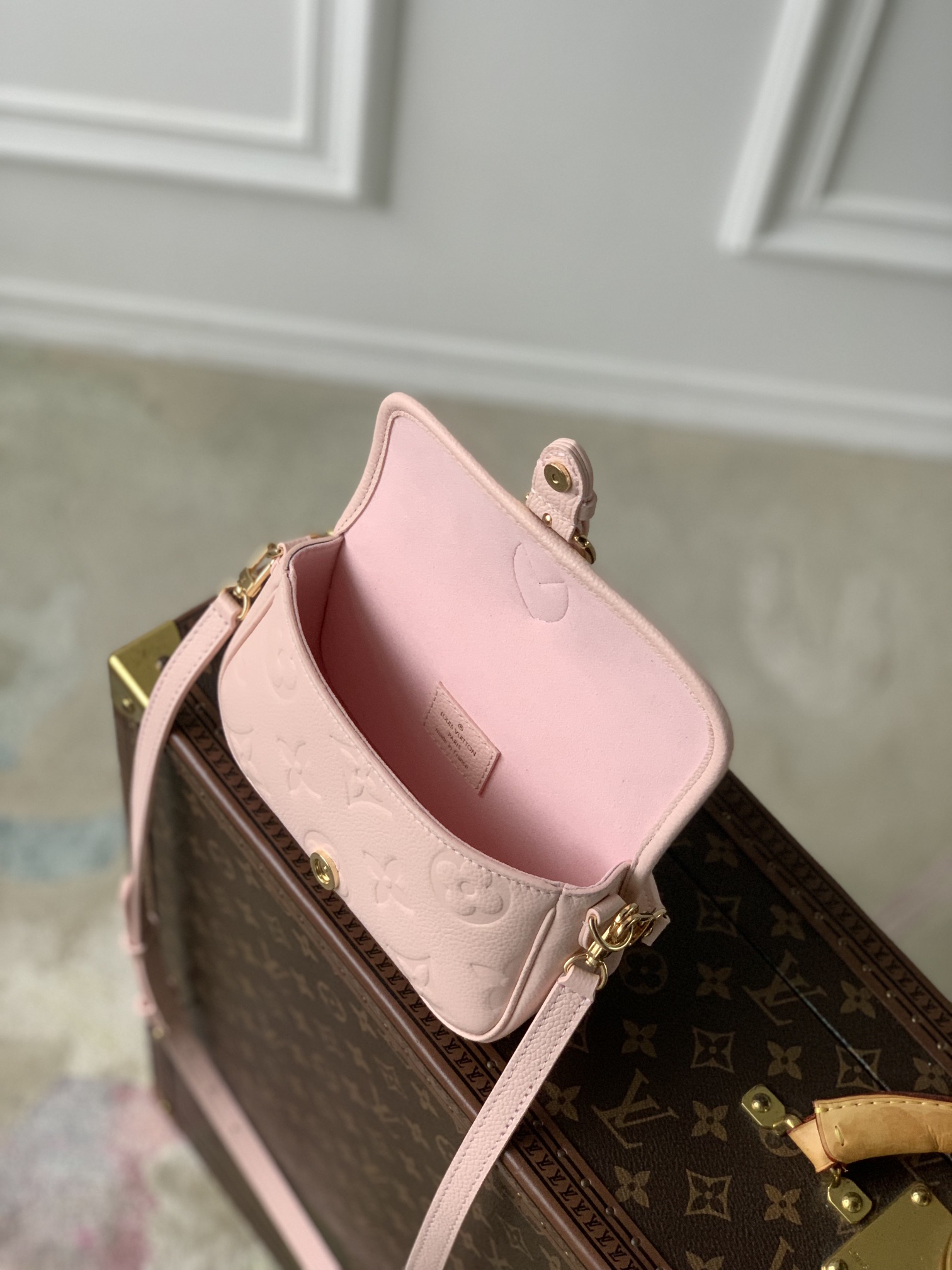 l0*is V*t0n nano diane handbags-m83566-19*10.5*6cm