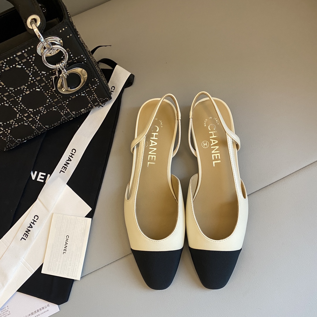Ch@nel Slingbacks