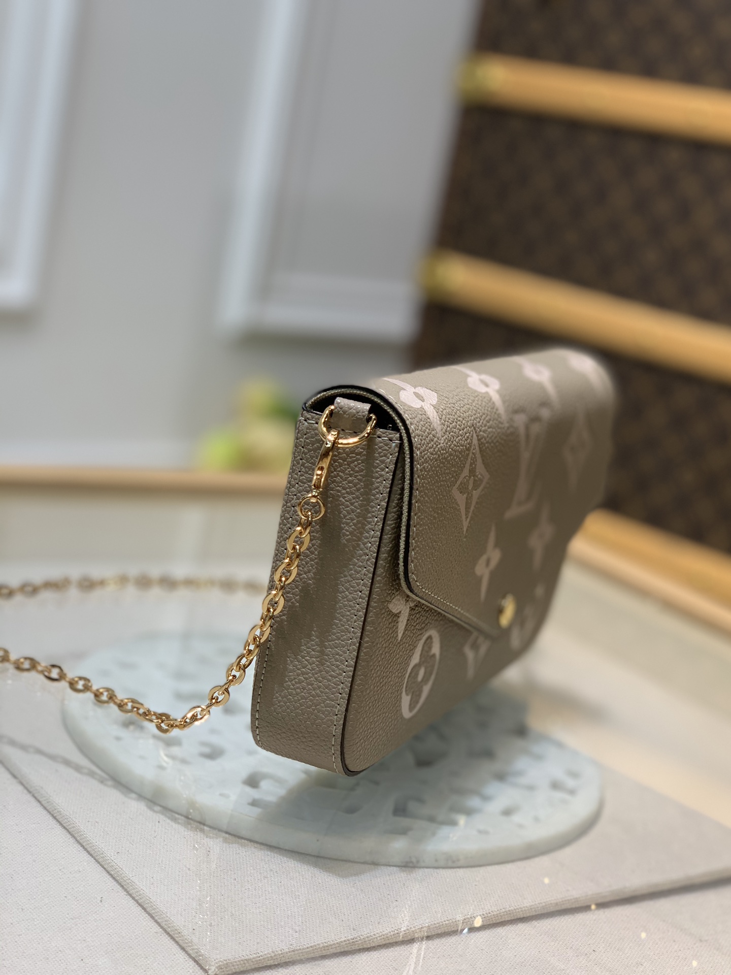 l0*is V*t0n m83589 pochette félicie wallet -21*12*3cm