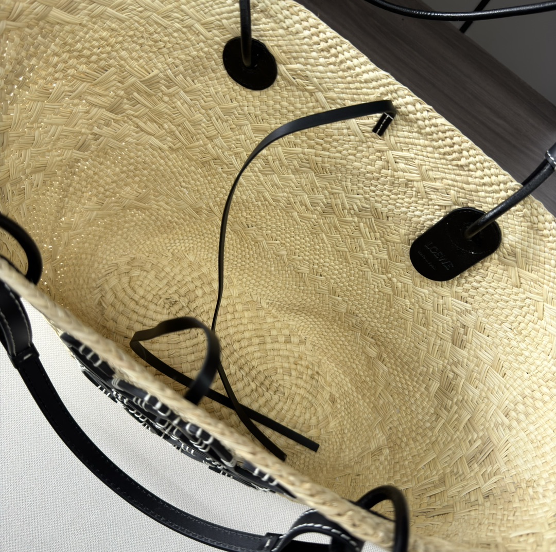 L0ew* anagram basket tote-46*27*30cm
