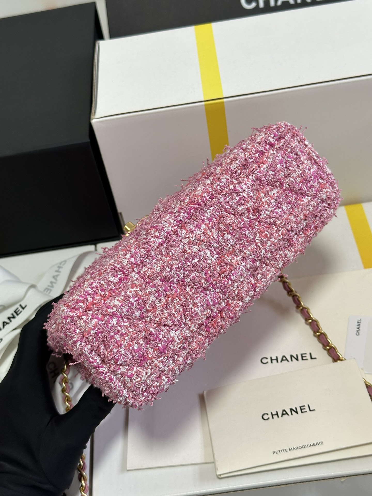 Ch@Nel Kelly Chain Bag-13*19*7CM