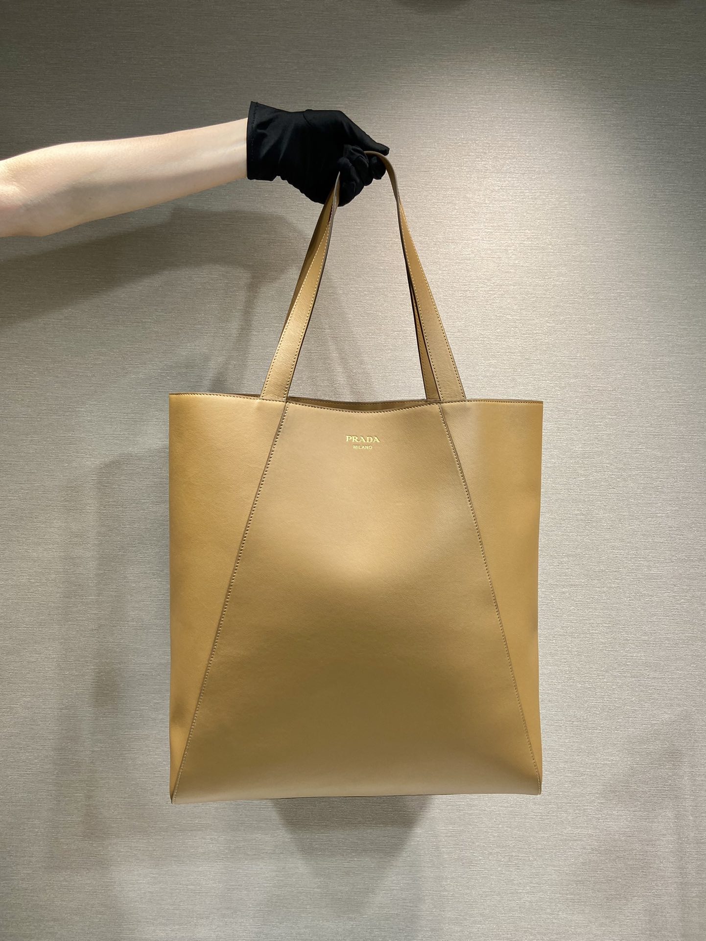 Pra*a 2vg122 tote bag-38*42*17cm