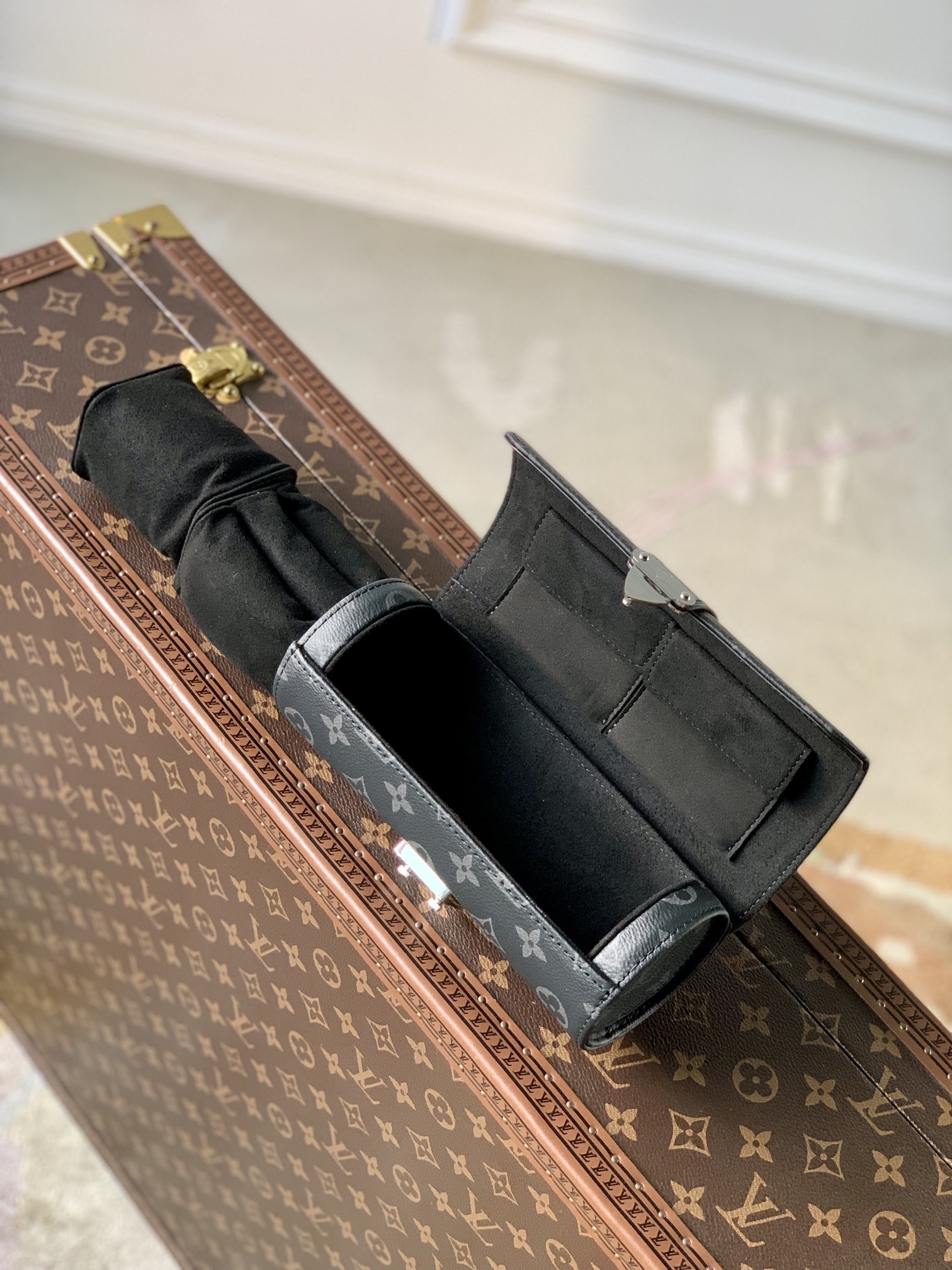 l0*is V*t0n jewelry case monogram etui bijou-19*8*8cm
