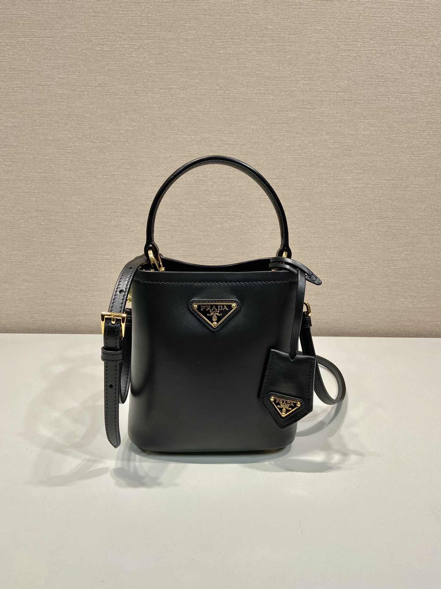 Pra*a 1ba373 tote-15*16*9.5cm