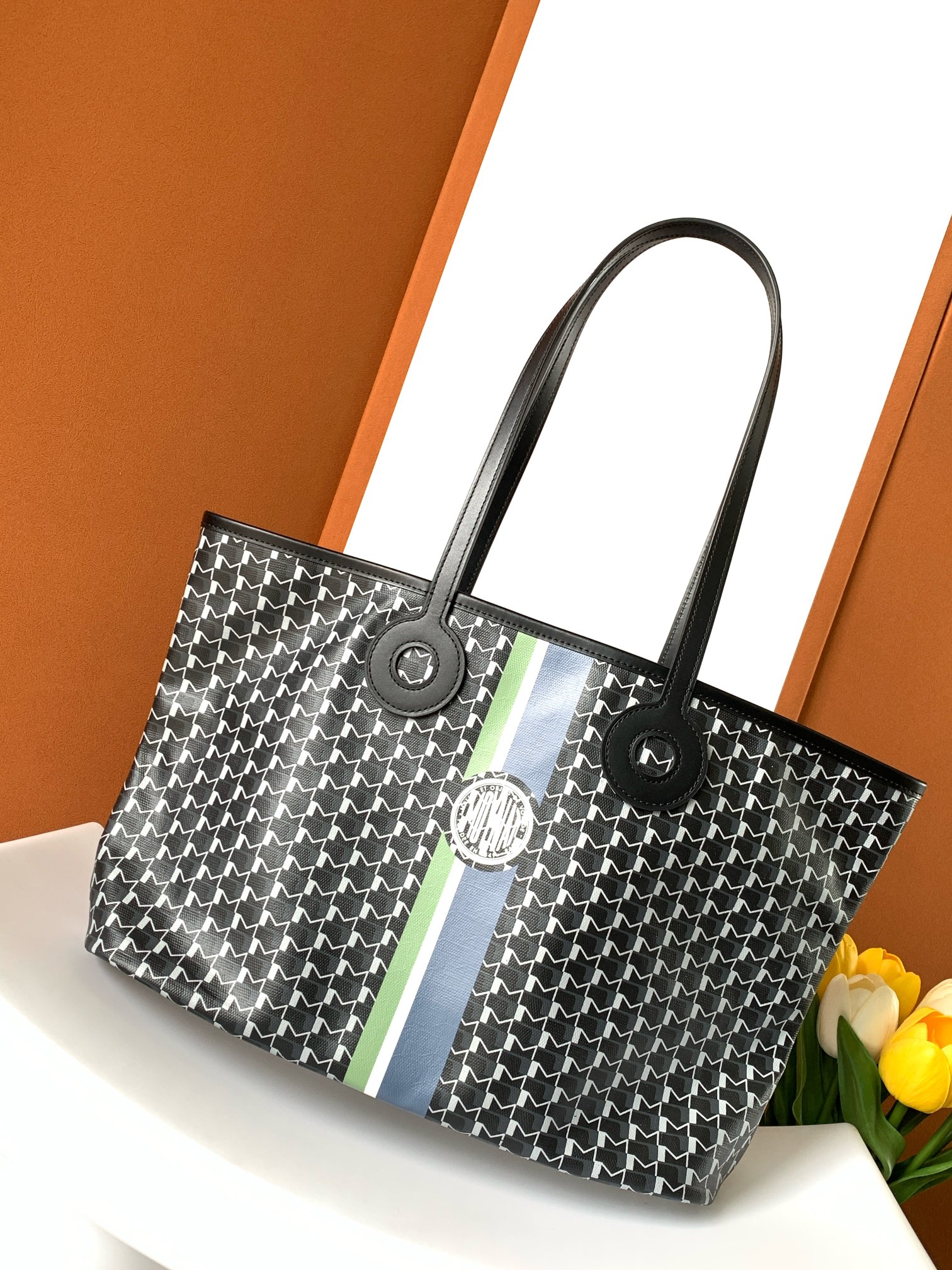 Go*ard canvas 1920 tote-45x13.5x27cm