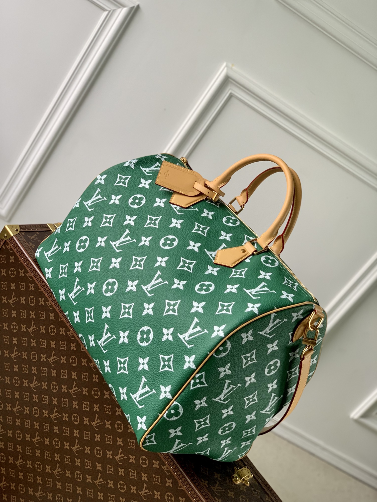 l0*is V*t0n speedy p9 bandoulière 50 monogram leather -50x32x29cm