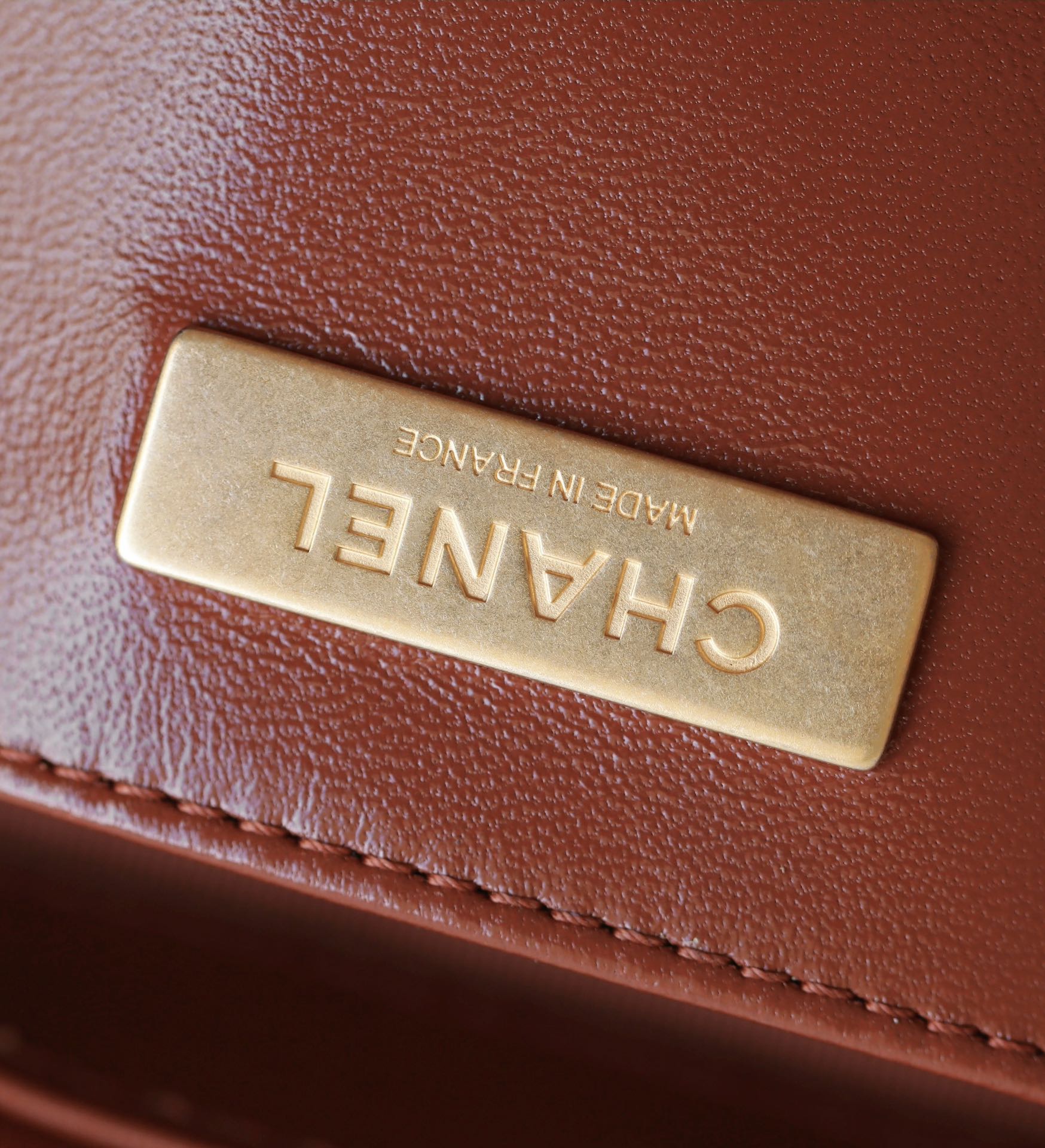 Ch@nel Bag With Top Handle-12*18*7CM