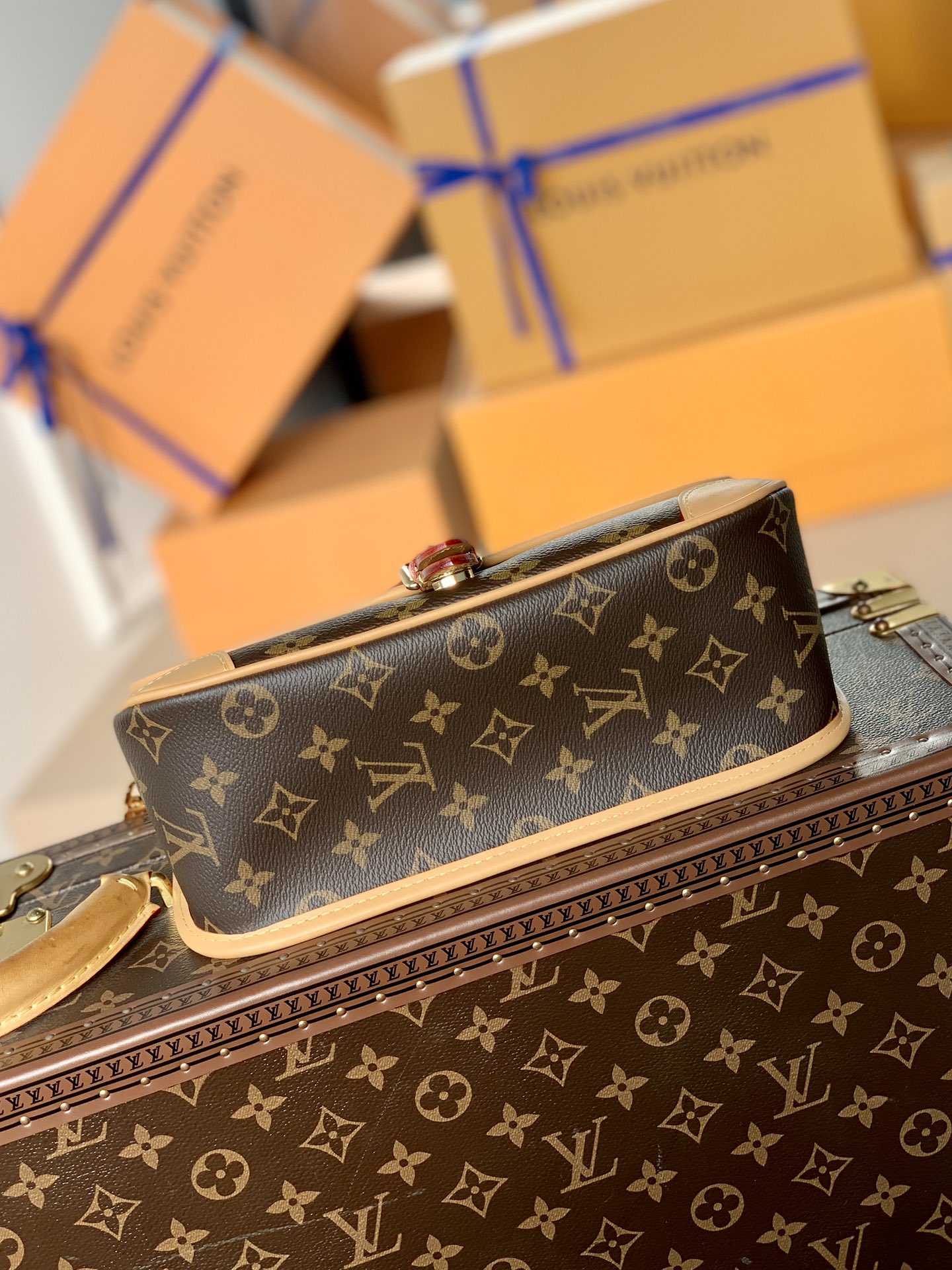 l0*is V*t0n diane handbags-m46049-25*9*15cm