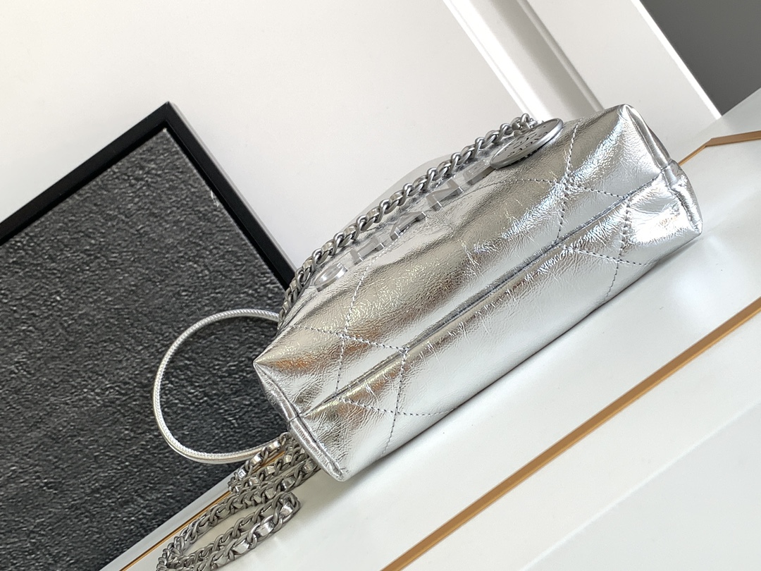 Ch@nel Mini 2024SS Handbags-19*20*6CM