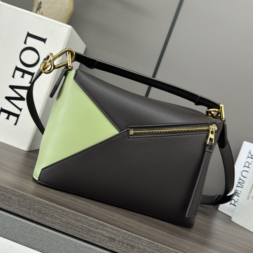 L0ew* puzzle bag-24*10.5*16cm