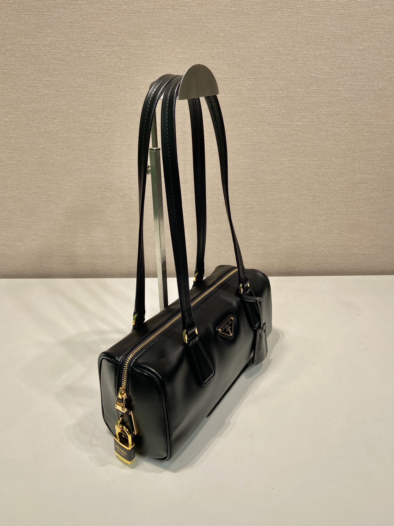 Pra*a women leather handbag -1bb127-29*12.5*10cm