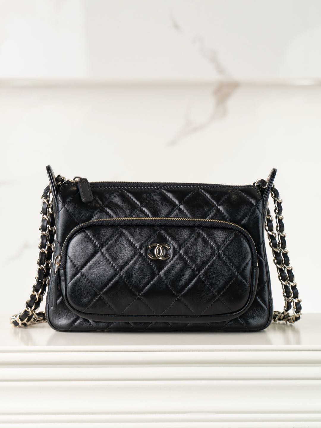 Ch@nel Tote Bag-21*7.5*15CM