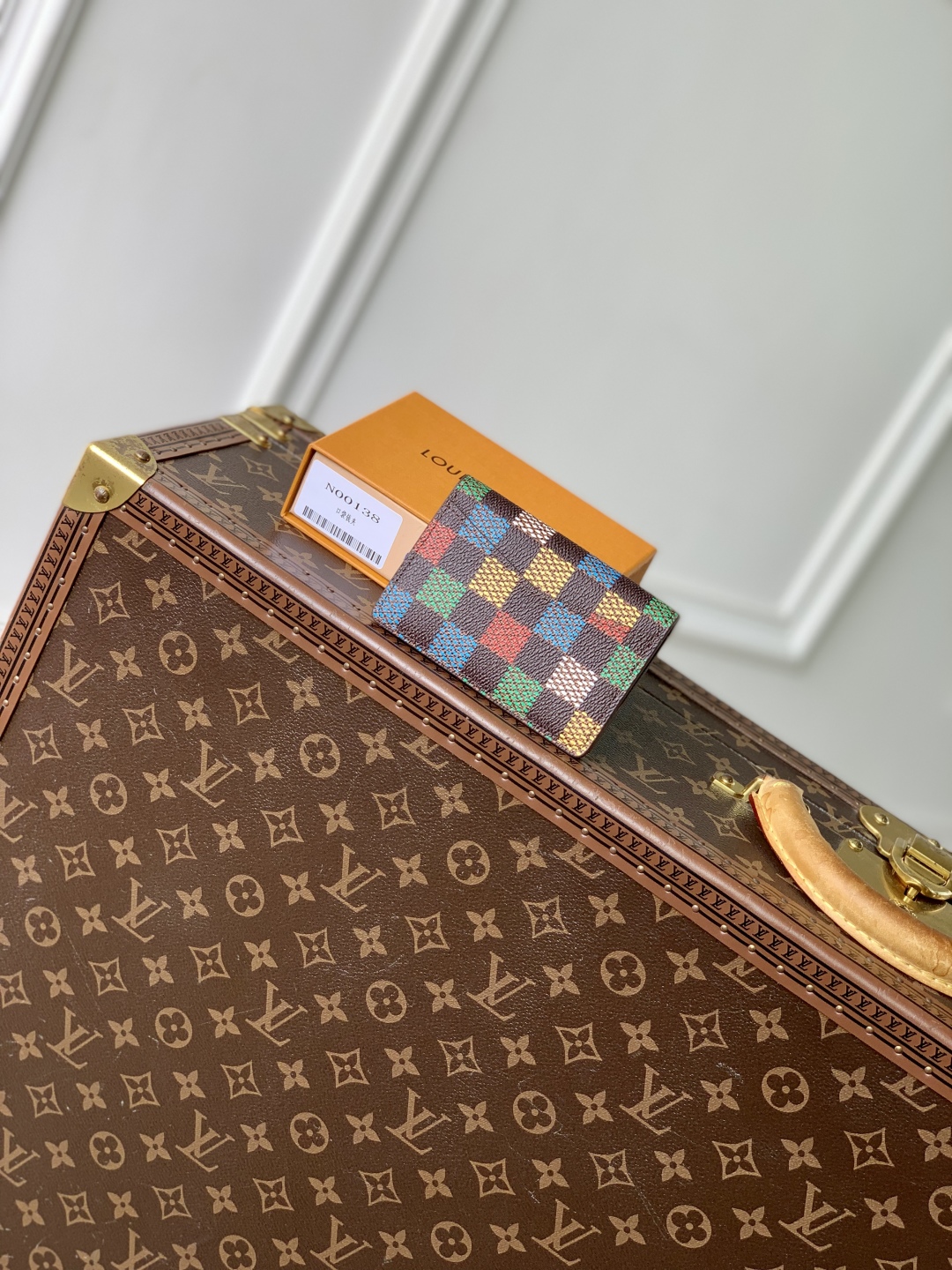 l0vis Vvtt0n lvers damier wallet-n00138-11.1 x 1 x 7.5cm