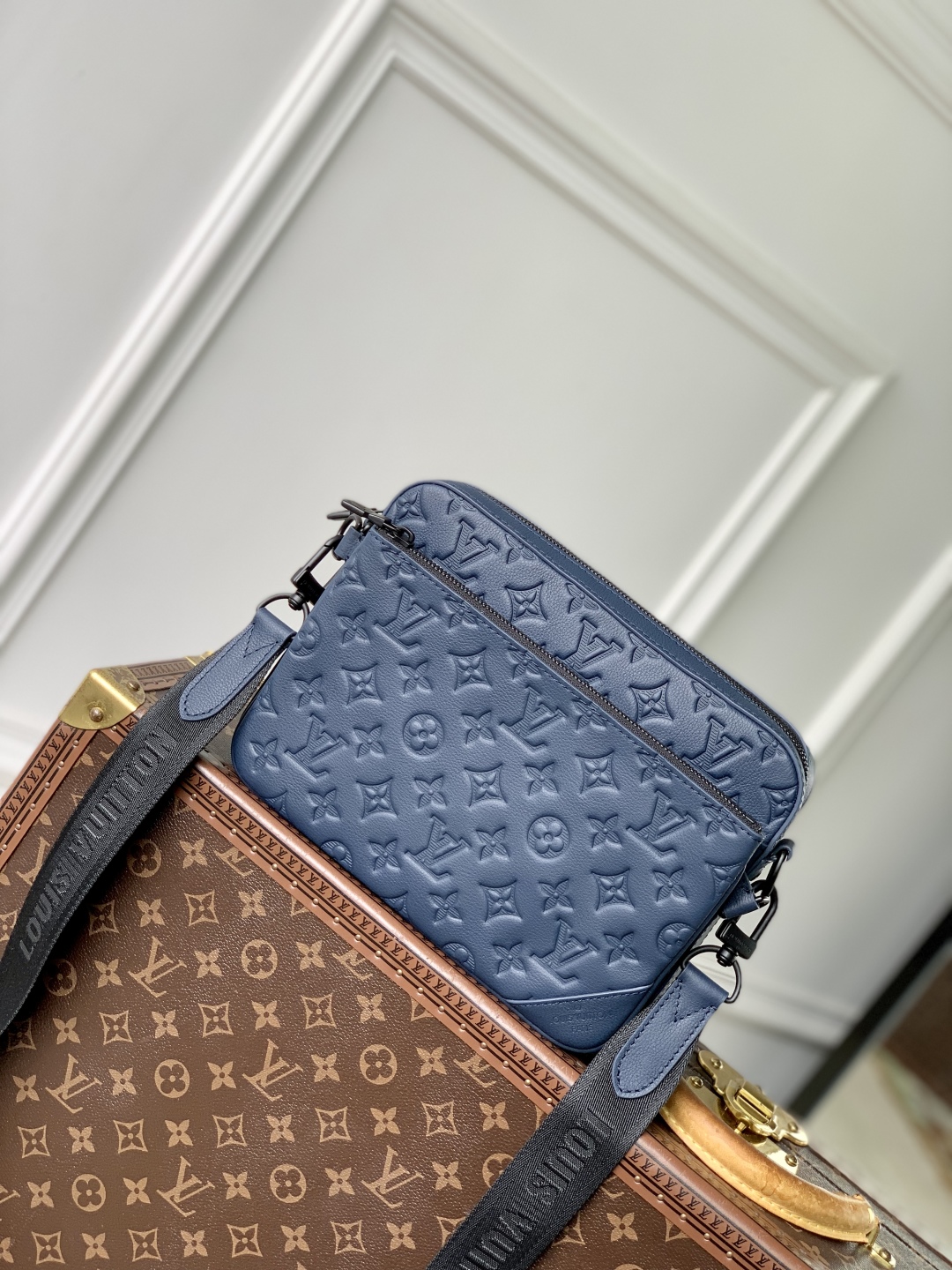 l0vis Vvtt0n trio messenger bag-m14785-25×18.5×7cm