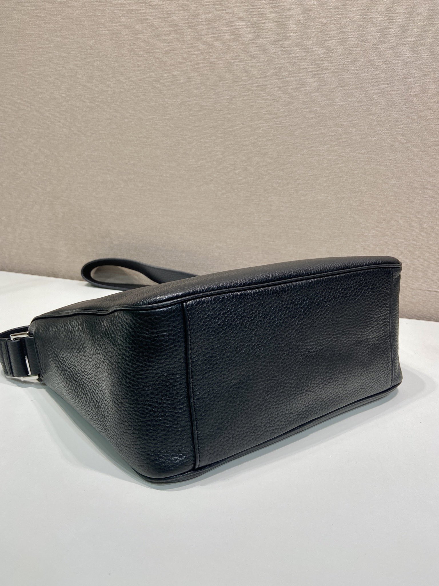 Pra*a leather shoulder bag-2vh182-30*24*13cm