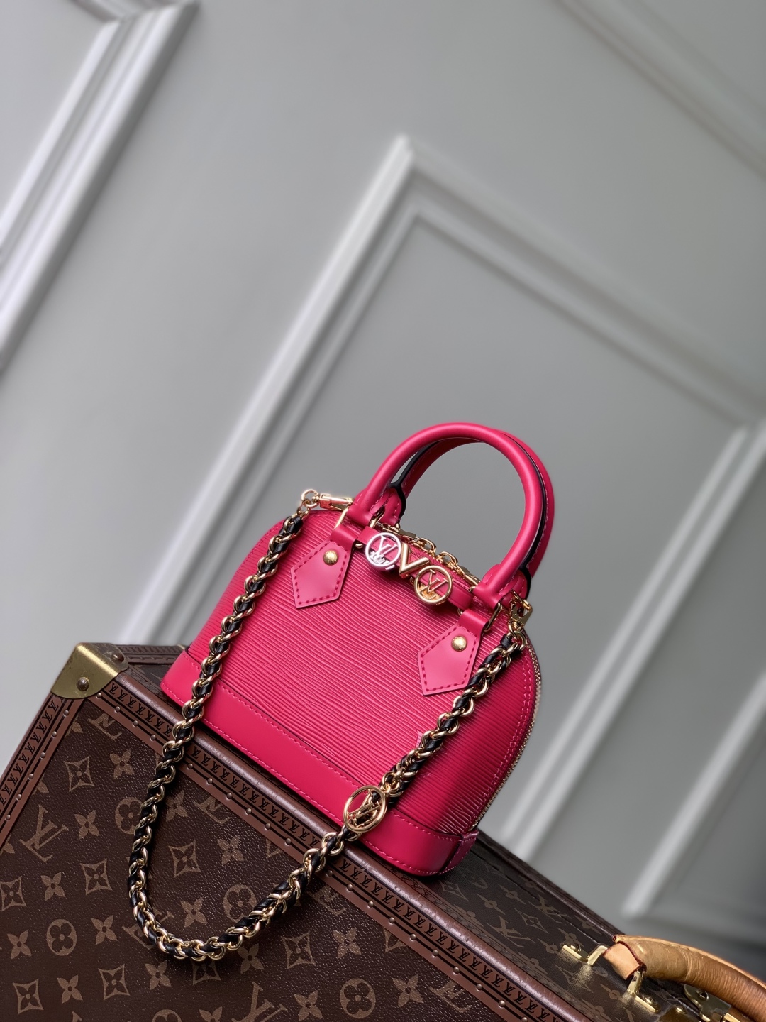 Alma Mini LV&I - Handbags-15x19.5x10CM