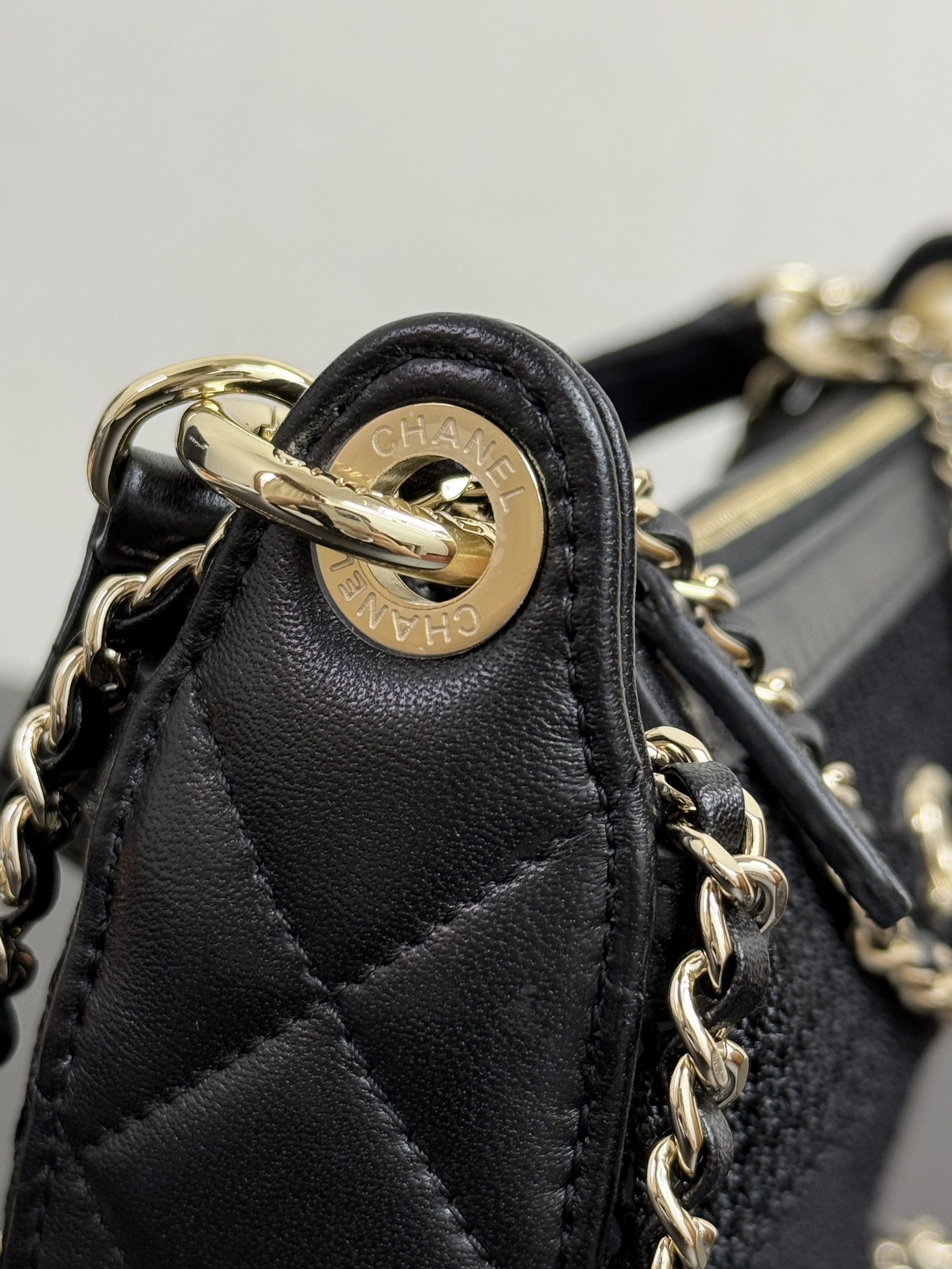 Ch@nel 2025SS Clutch With Chain Bag-15x22x6CM