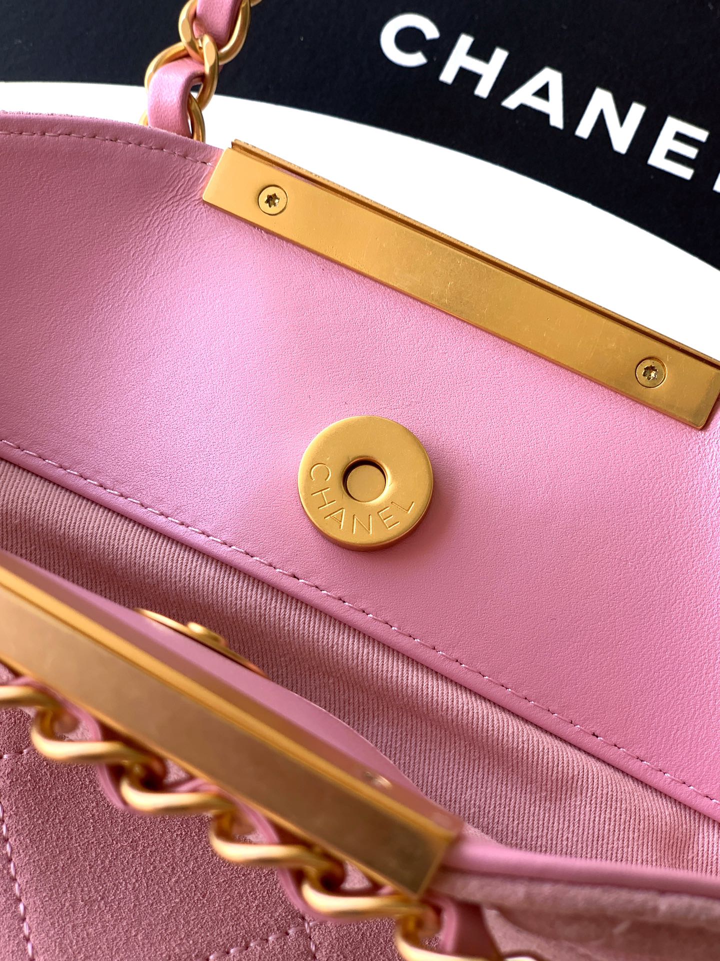 Ch@nel Vinatage Flap Bag-24.5 X 17×6.5CM