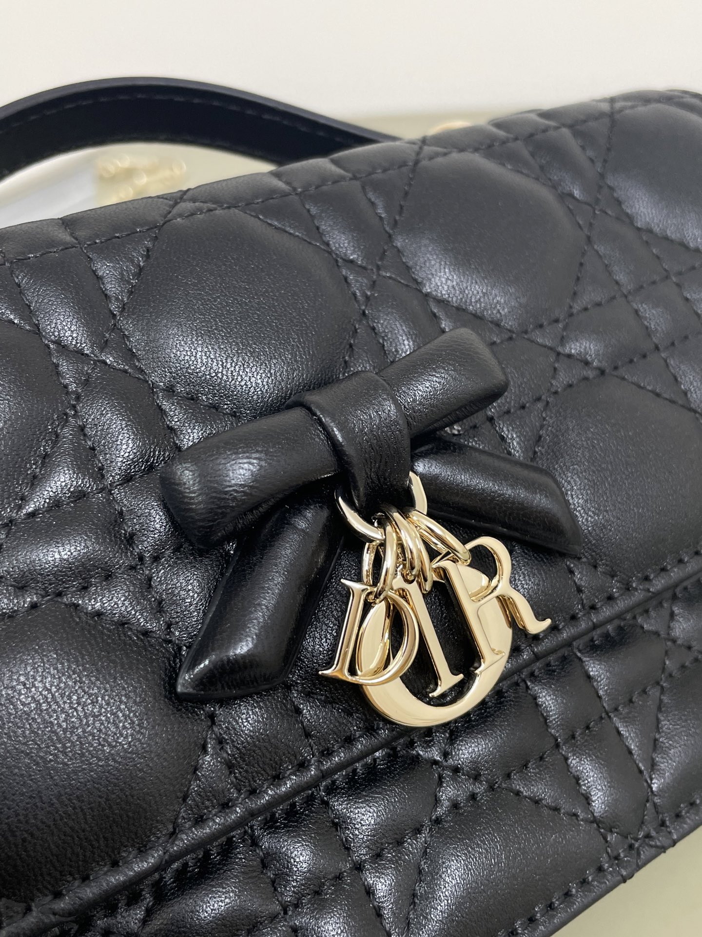Diro My D10r Mini Bag Rouge Hermitage Cannage Lambskin-21*11.5*4.5CM