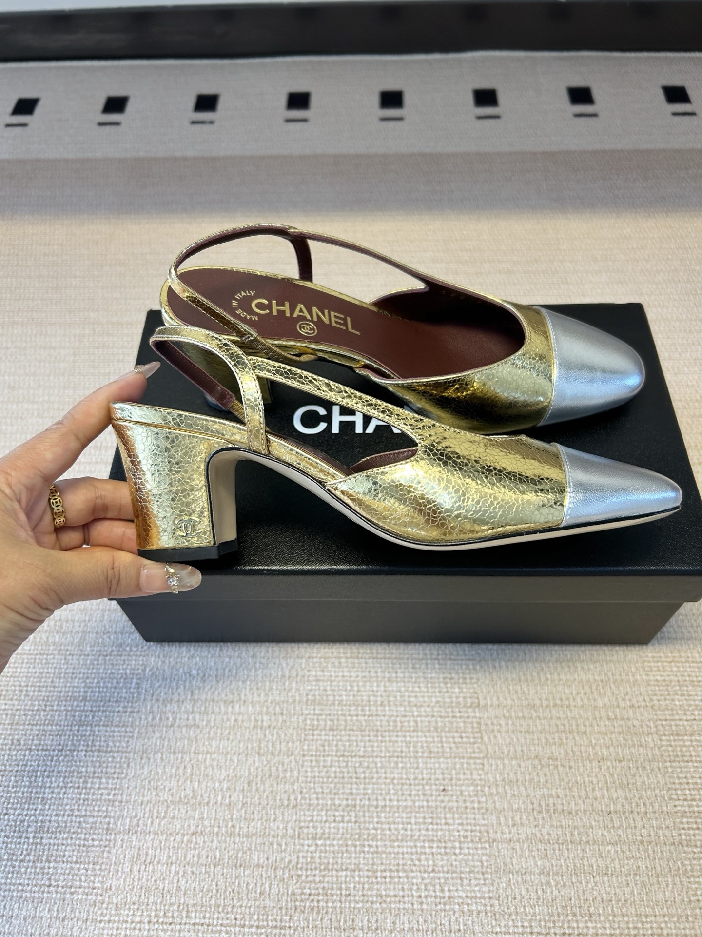Cha*el Slingback-5.5CM