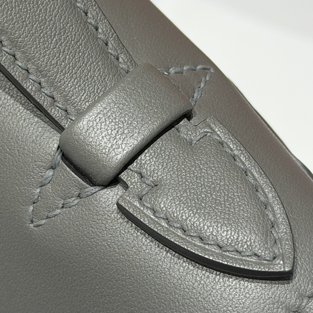 H**me5 Mini Kelly Pochette-Swift -22CM
