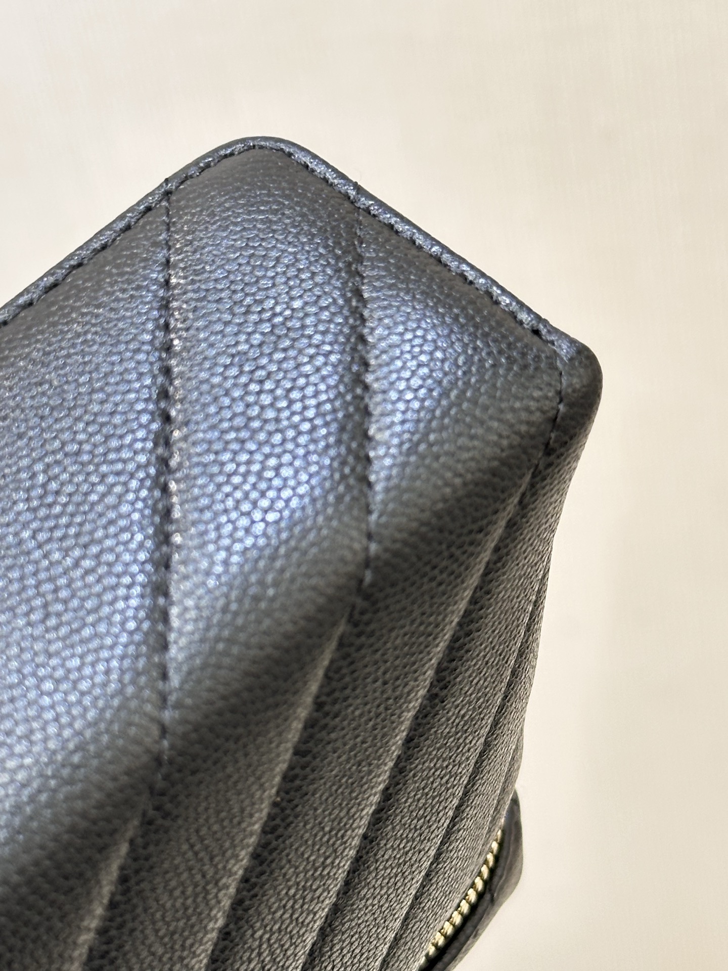 Ch@nel Cosmetic Bag-Caviar-19CM