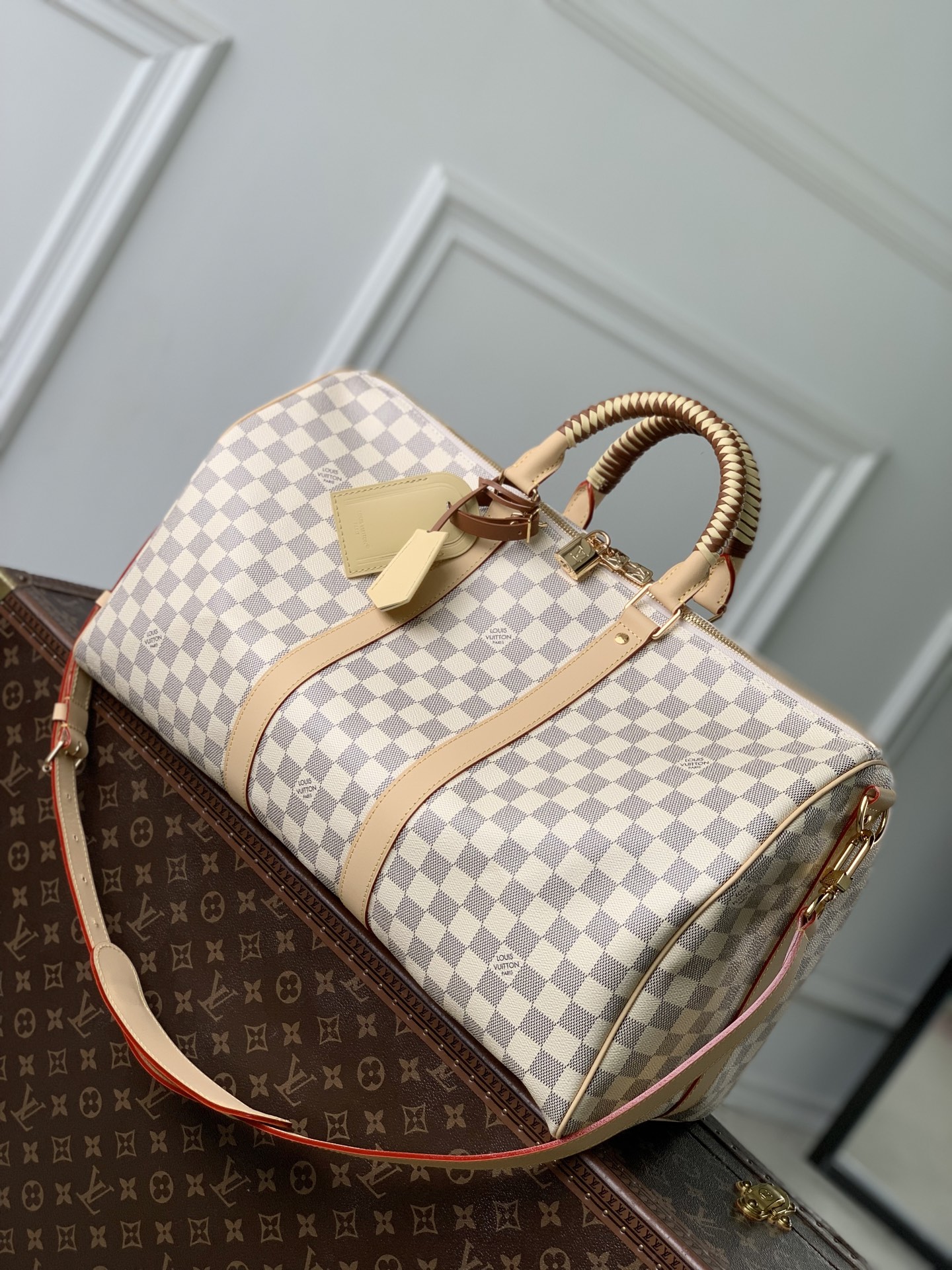 L0vis Vvtt0n Keepall Bandoulière 45-N40909-45 × 27 × 20CM