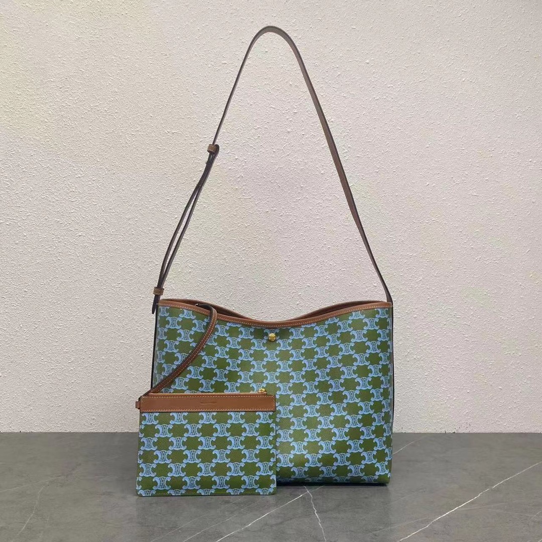 Ce*line Triomphe Canvas Tote-32x14x24CM