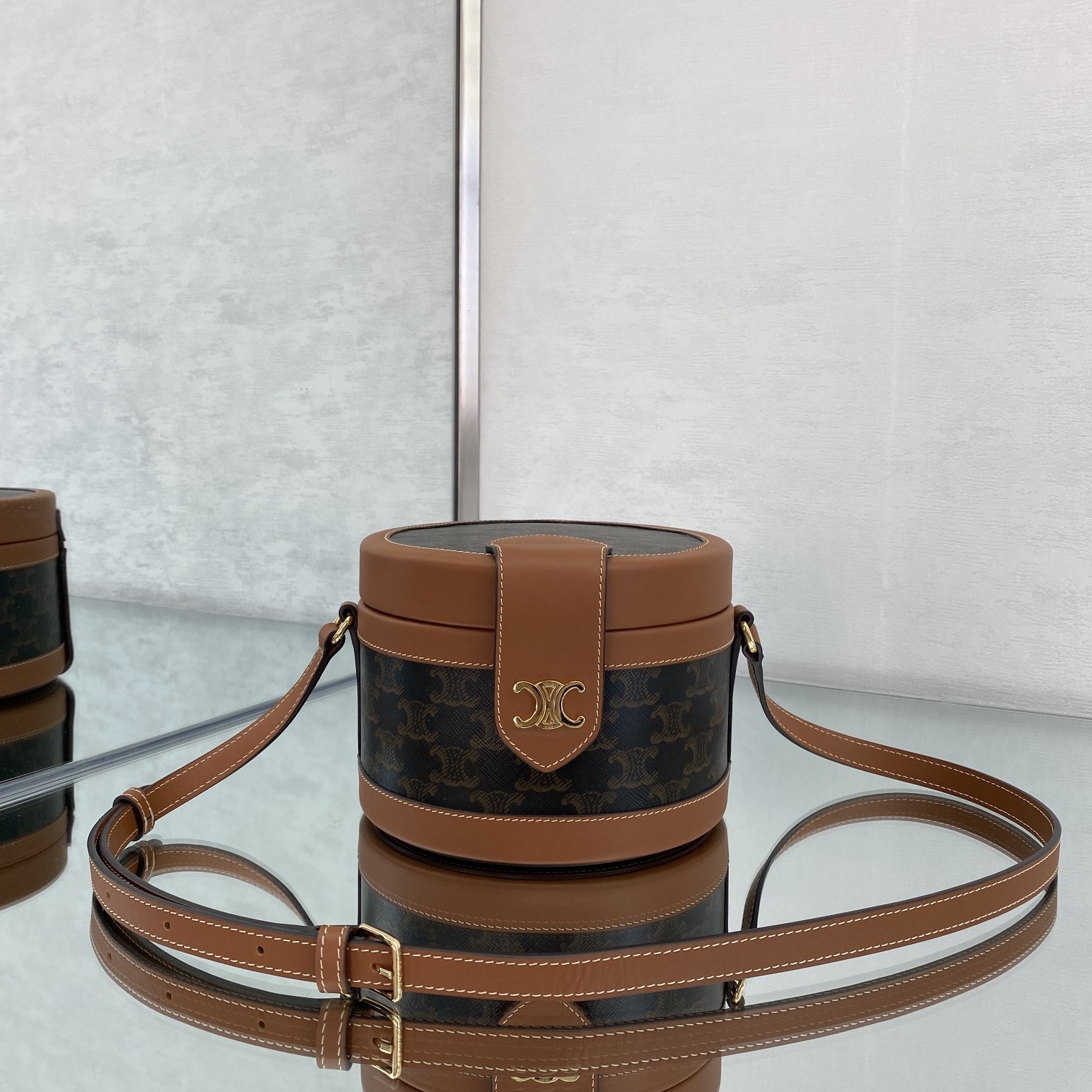 Celin Tambour Bag-17x12x1CM