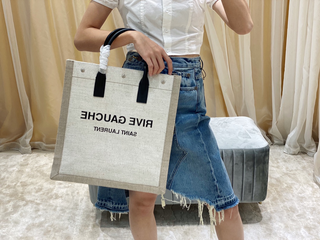 Y*L rive gauche tote bag-37.5*38*17cm
